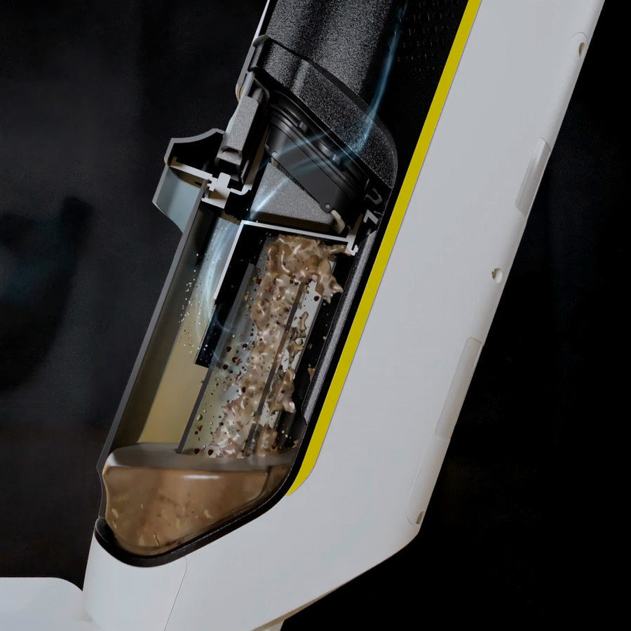 Karcher FCV3 Sert Zemin ve Halı Vakumlu Paspas Beyaz