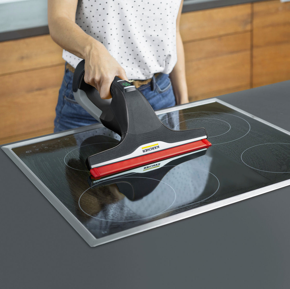 Karcher WV 6 Plus EU Şarjlı Cam Temizleme Makinesi