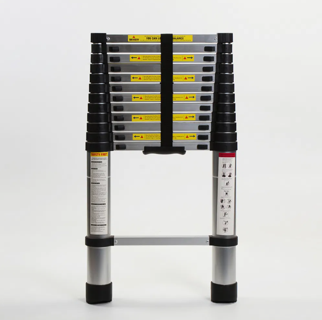 Alüminyum 13 Basamaklı 3.8 Metre Teleskopik Merdiven