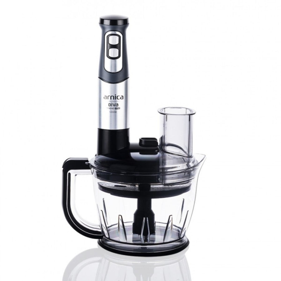 Arnica Diva Trend Pro Doğrayıcı Blender Seti Silver