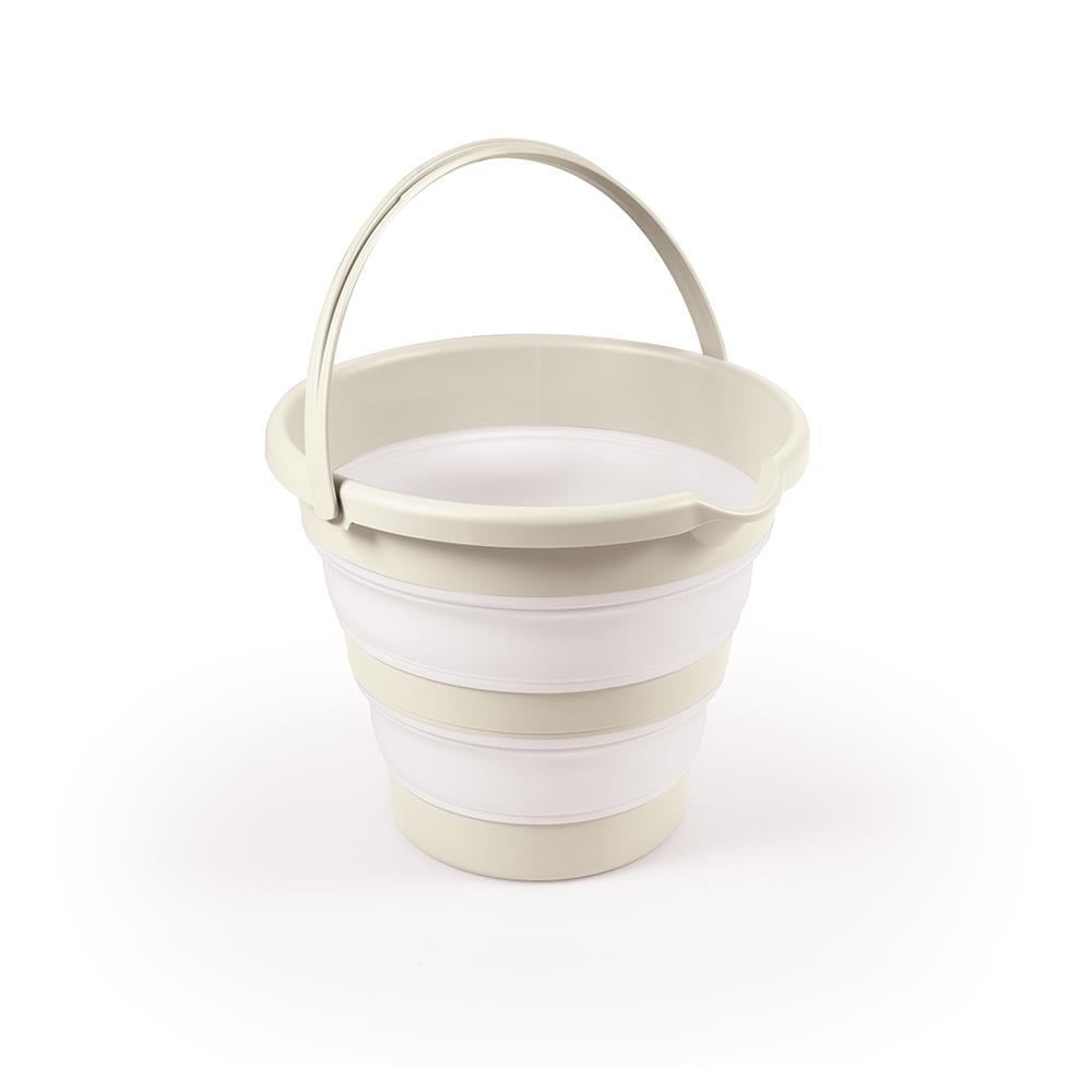 Dolu Katlanır Bebek Yıkama Kovası Bej