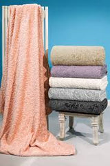 Mink Daisy 220x240 cm Çift Kişilik Battaniye Pudra