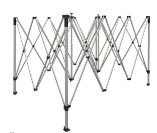 Gazebo 3×3 M 900D Kaliteli Branda 30 mm Profil Kamp Bahçe Dış Alan Tentesi Kırmızı