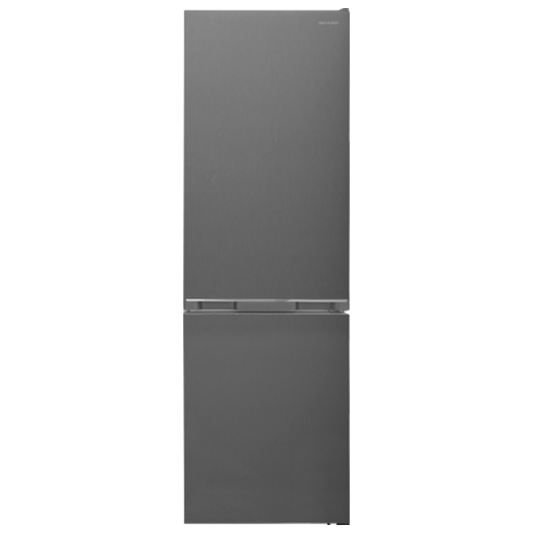 Sharp 341 Lt NanoFrost Soğutma Teknolojili Buzdolabı Dondurucu Silver