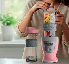 Newal 2 Adet 570 ML Şişe Dahil 300 W Smootie Blender Pembe