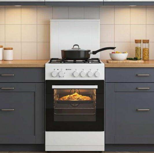 Masimo 60 Lt Gazlı Ocak Solo Elektrikli Fırın