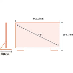Samsung 43 inç 4K Ultra HD QLED Akıllı Televizyon