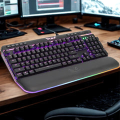 Rush Cobalt RGB Manyetik Bilekli Mekanik Oyuncu Klavyesi