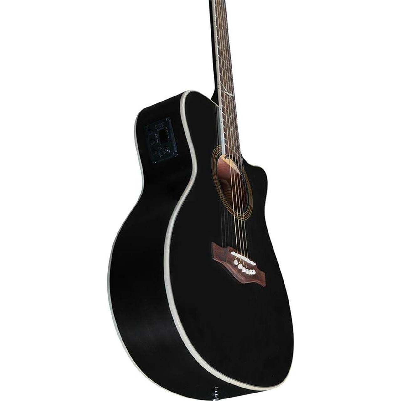 EKO Nxt A100 See Through Black Akustik Gitar Siyah