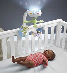 Fİsher Price Renki Rüyalar Işıklı Müzikli Sevimli Uyku Arkadaşlar Dönence