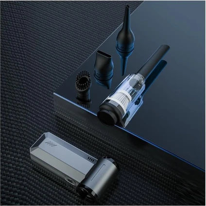 Hakopro 8000PA Güçlü Vakumlu Çok Fonksiyonlu Araç Içi Şarjlı El Süpürgesi