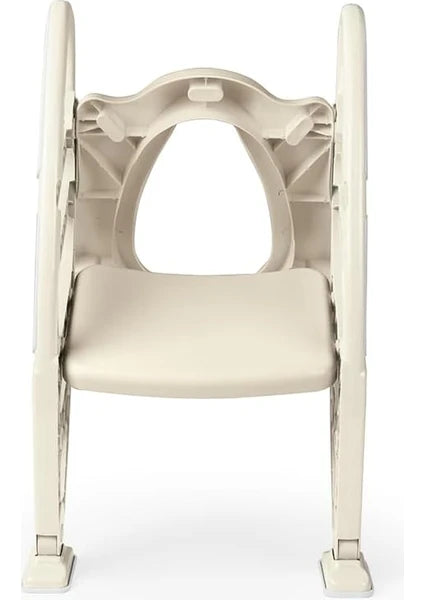 Dolu Nuve Kaymaz Ayarlı Merdiven Klozet Adaptörü Bej