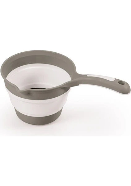 Dolu Nuve Katlanabilir Bebek Yıkama Maşrapası Gri