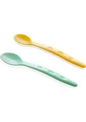 Babyjem 2'li Mama Kaşığı Yeşil Sarı
