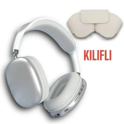 Maxron P9 Pro Bluetooth'lu Kulak Üstü Kulaklık Beyaz