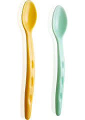 Babyjem 2'li Mama Kaşığı Yeşil Sarı
