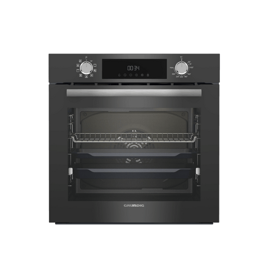 Grundig 72 Lt 9 Fonksiyon Ankastre Zara Gri Cam Fırın