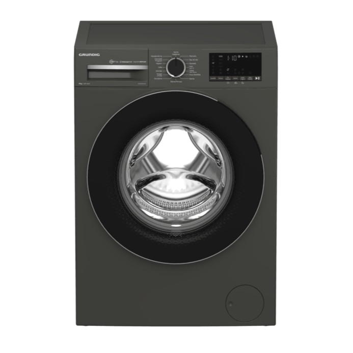 Grundig 9 Kg Inverter Motor Çamaşır Makinesi Manhattan Grisi