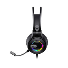 Havit Gamenote RGB Gaming Mikrofonlu Oyuncu Kulaklığı Siyah