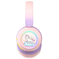 Havit Kids Kablosuz Kulak Üstü Çocuk Kulaklık Pembe