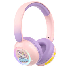 Havit Kids Kablosuz Kulak Üstü Çocuk Kulaklık Pembe