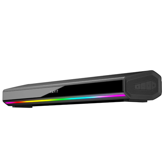 Havit Gamenote RGB Bluetooth Masaüstü Oyuncu Hoparlörü BT 5.3 Bağlantı