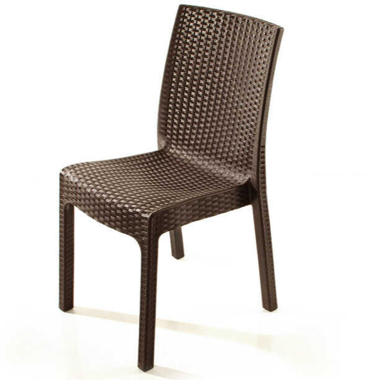 Heniver Vektör Kolsuz Sandalye Kahve