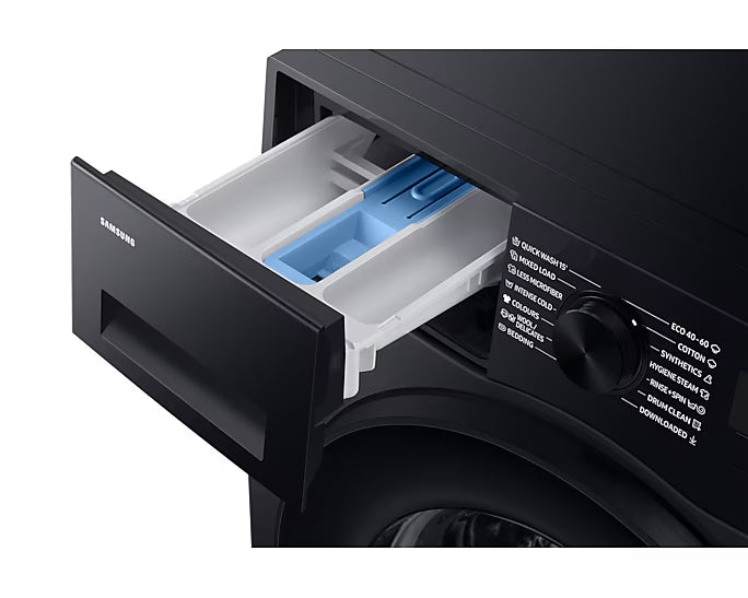 Samsung EcoBubble 8 Kg Elmas Kazan Inverter Çamaşır Makinesi Siyah