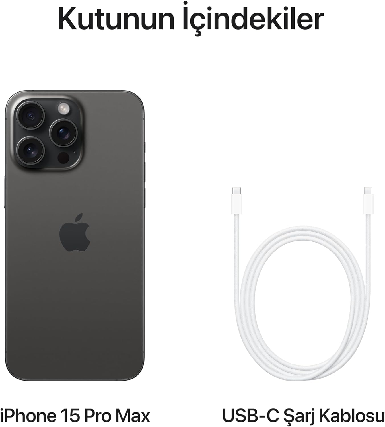 iPhone 15 Pro Max 256 Gb Akıllı Telefon