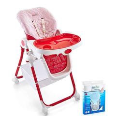 Babyjem Mama Sandelyesi Kılıfı Pembe