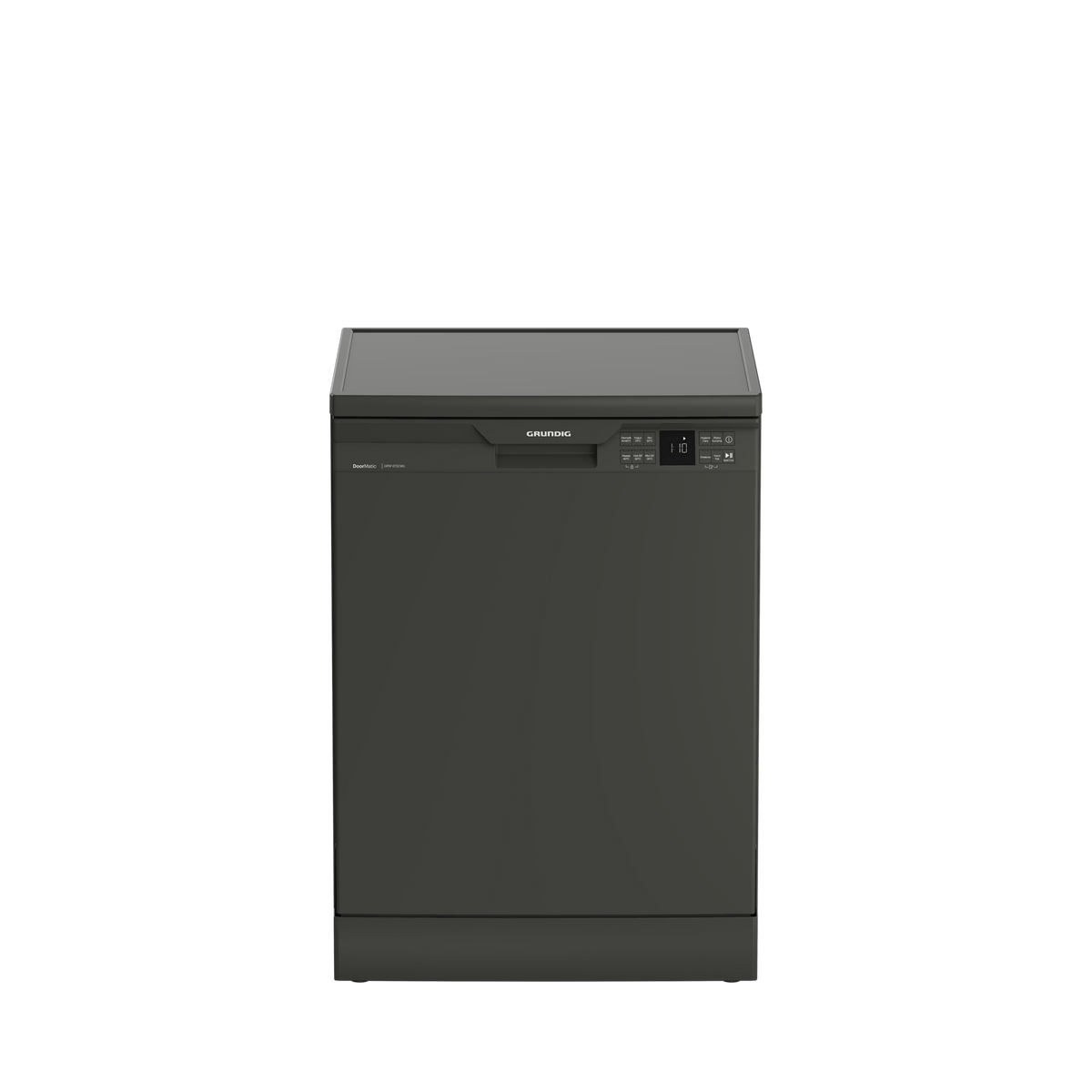 Grundig 6 Program Kir Sensörlü LED Ekran Bulaşık Makinesi Manhattan Gri