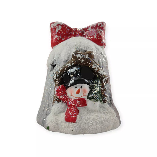 Led Işıklı Yeni Yıl Konseptli Biblo 9x11 cm