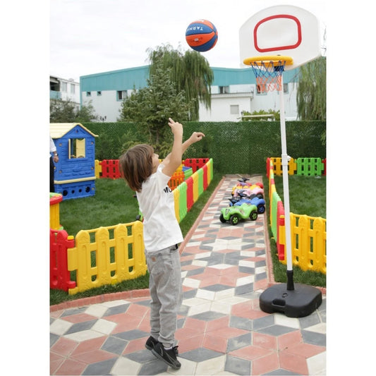 King Kids Ayarlanabilir Taşınabilen ve Kolay Monte Edilen Basketbol Potası