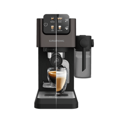Grundig Delisia Süt Hazneli Yarı Otomatik ve Kapsüllü Espresso Makinesi