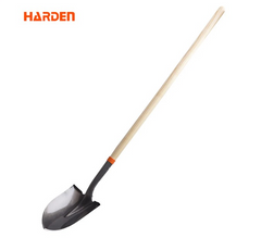Harden 148 Cm Uzun Ahşap Saplı Sivri Uçlu Kürek