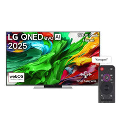 LG 75'' QNED 4K MiniLED Yapay Zeka Desteli Akıllı Televizyon
