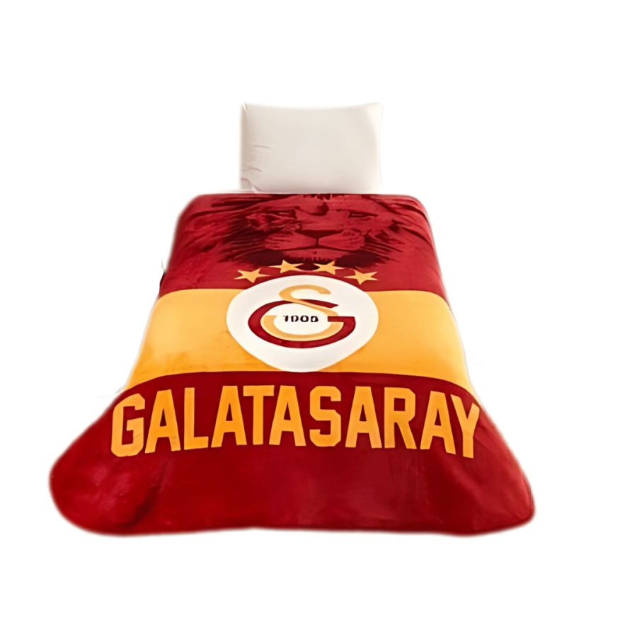 Lisanslı 1.5 Kişilik Taraftar Battaniyesi Galatasaray