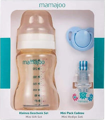 Mamajoo 250 ml Biberon Mini Hediye Seti Mavi