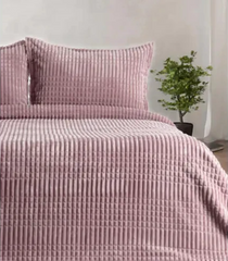 Merinos Modern Line 3 Parça Çift Kişilik Battaniye Seti