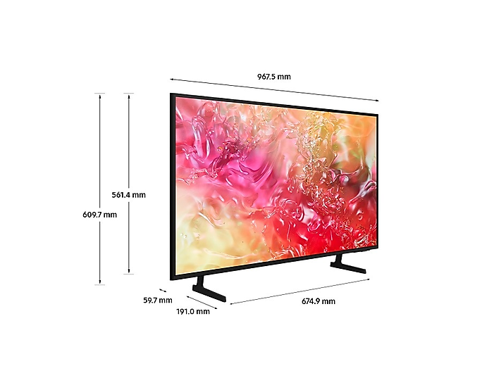 Samsung 43' Cyrstal UHD 4K Akıllı Televizyon