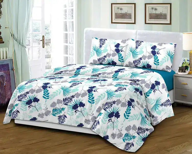 Pansy Mikro Saten Çift Kişilik Nevresim Takımı