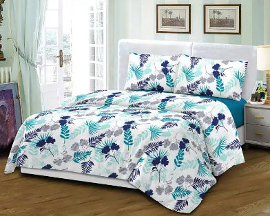 Pansy Mikro Saten Çift Kişilik Nevresim Takımı