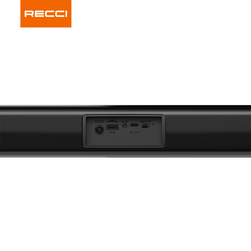 Recci Bach Serisi Kablosuz Bluetooth Hoparlör Film HIFI