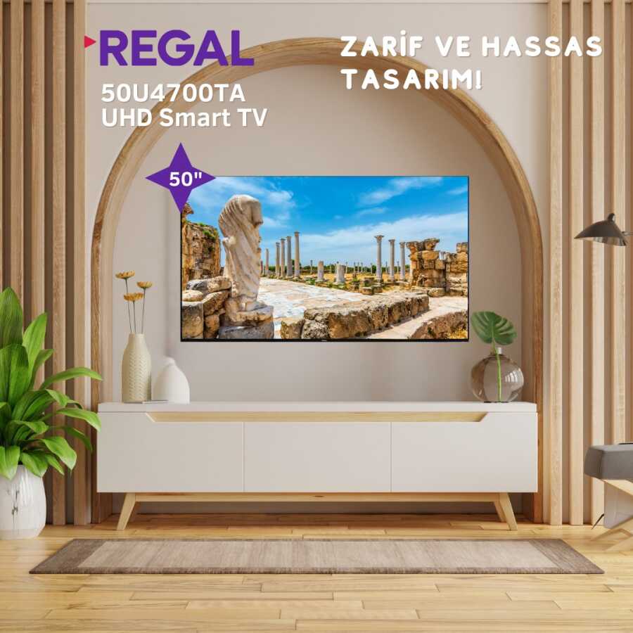 Regal 50' 4K Ultra HD Akıllı Televizyon