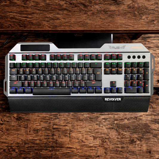 Rush Revolver Full Mekanik Gamer Oyuncu Klavyesi