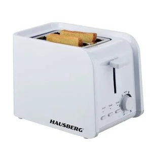 Hausberg 2 Dilim Kapasiteli 750 W Ekmek Kızartma Makinesi Beyaz
