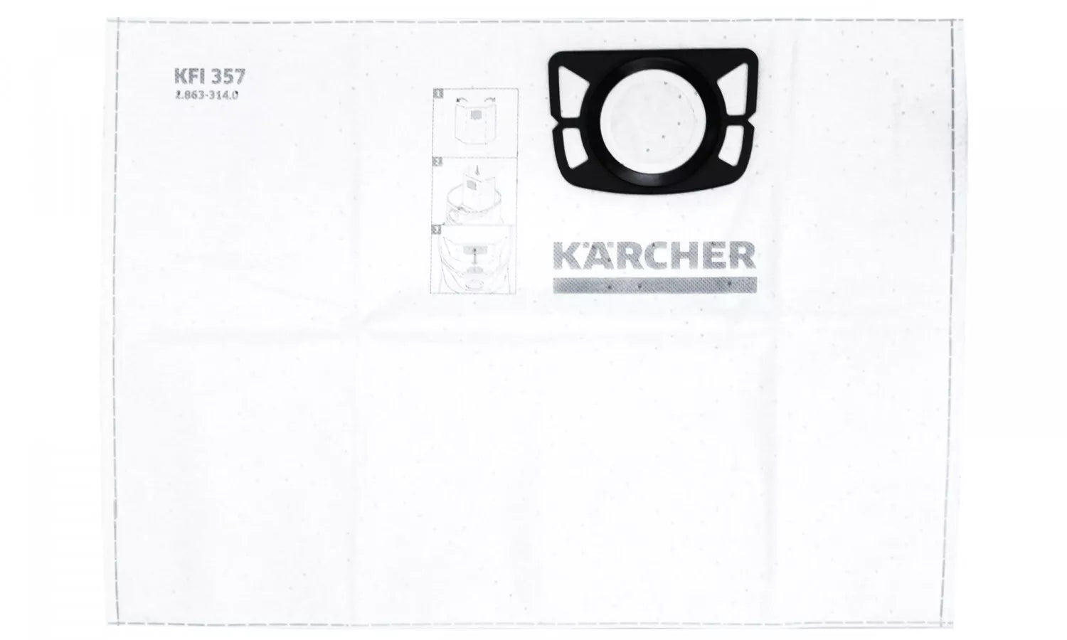Karcher 4 lü Toz Torbası