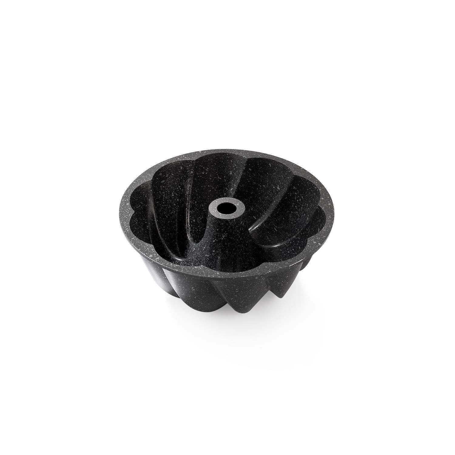 Schafer Black Stone Maya Döküm Kek Kalıbı Siyah
