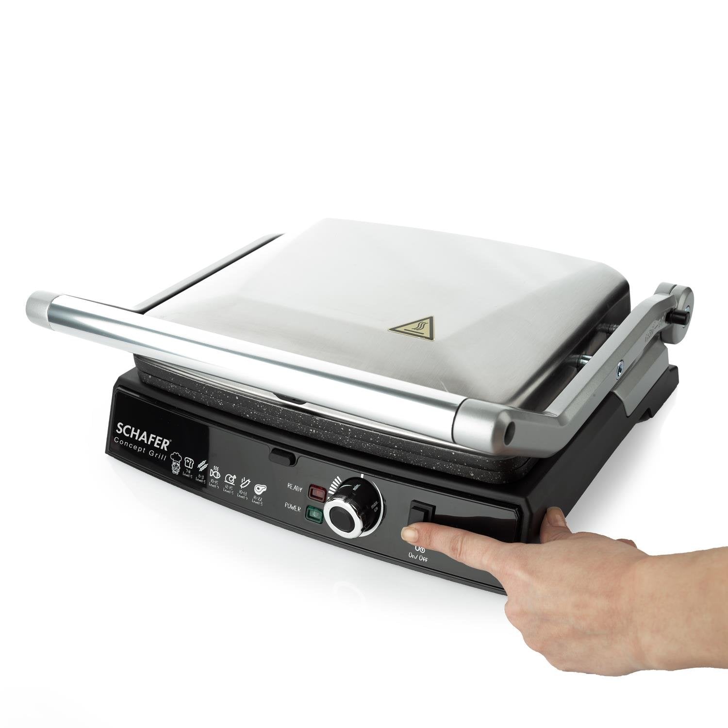 Schafer Concept Grill Tost Makinesi Inox