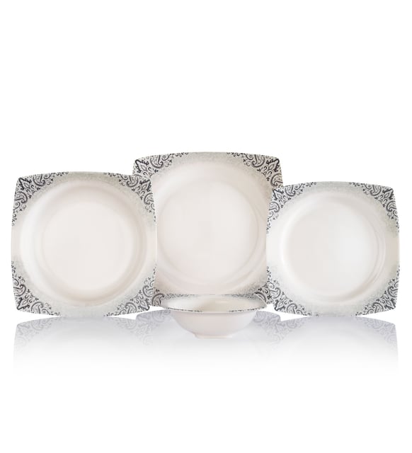 Schafer Earth Yemek Takımı 24 Parça Gri